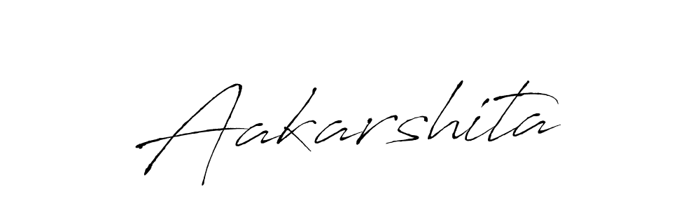Design your own signature with our free online signature maker. With this signature software, you can create a handwritten (Antro_Vectra) signature for name Aakarshita. Aakarshita signature style 6 images and pictures png