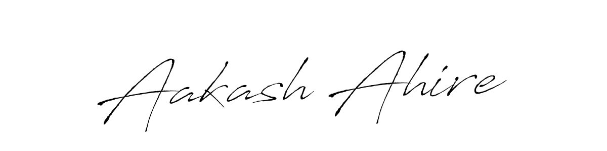 Make a beautiful signature design for name Aakash Ahire. Use this online signature maker to create a handwritten signature for free. Aakash Ahire signature style 6 images and pictures png