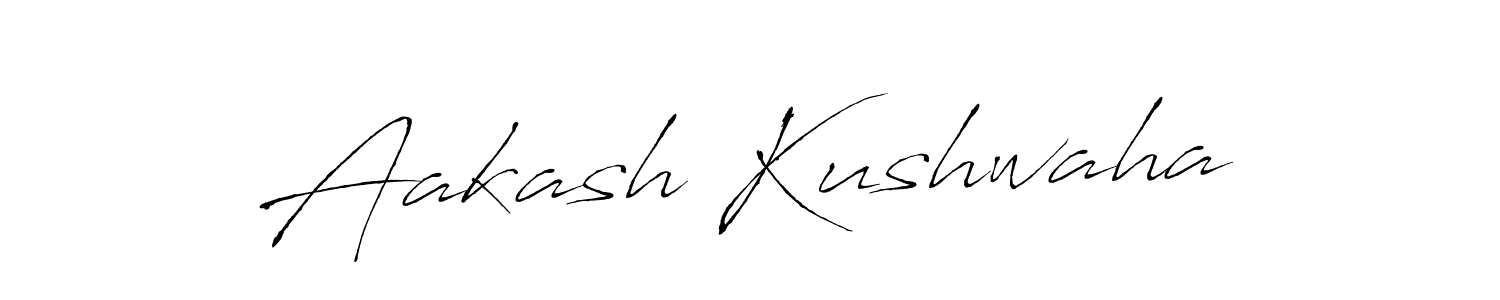 Also we have Aakash Kushwaha name is the best signature style. Create professional handwritten signature collection using Antro_Vectra autograph style. Aakash Kushwaha signature style 6 images and pictures png