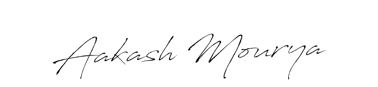 How to make Aakash Mourya signature? Antro_Vectra is a professional autograph style. Create handwritten signature for Aakash Mourya name. Aakash Mourya signature style 6 images and pictures png