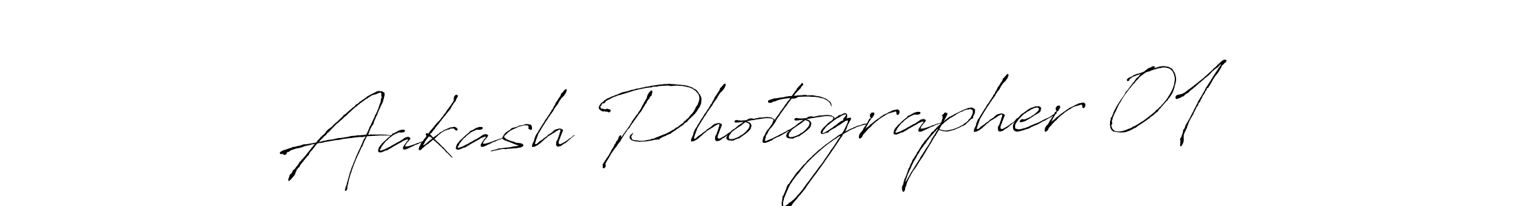 How to make Aakash Photographer 01 signature? Antro_Vectra is a professional autograph style. Create handwritten signature for Aakash Photographer 01 name. Aakash Photographer 01 signature style 6 images and pictures png