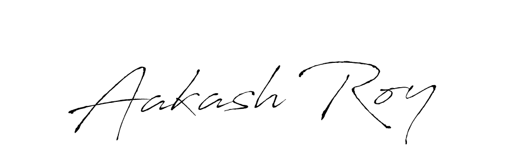 It looks lik you need a new signature style for name Aakash Roy. Design unique handwritten (Antro_Vectra) signature with our free signature maker in just a few clicks. Aakash Roy signature style 6 images and pictures png