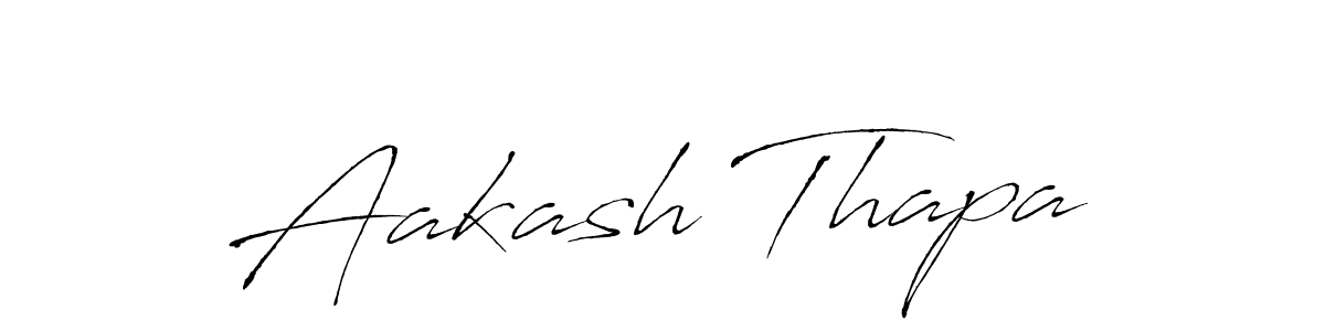 It looks lik you need a new signature style for name Aakash Thapa. Design unique handwritten (Antro_Vectra) signature with our free signature maker in just a few clicks. Aakash Thapa signature style 6 images and pictures png