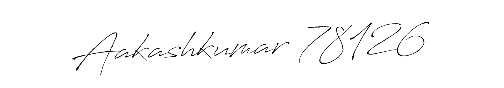 This is the best signature style for the Aakashkumar 78126 name. Also you like these signature font (Antro_Vectra). Mix name signature. Aakashkumar 78126 signature style 6 images and pictures png