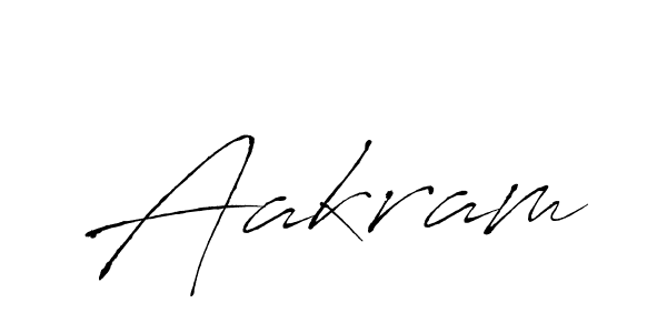 Also we have Aakram name is the best signature style. Create professional handwritten signature collection using Antro_Vectra autograph style. Aakram signature style 6 images and pictures png