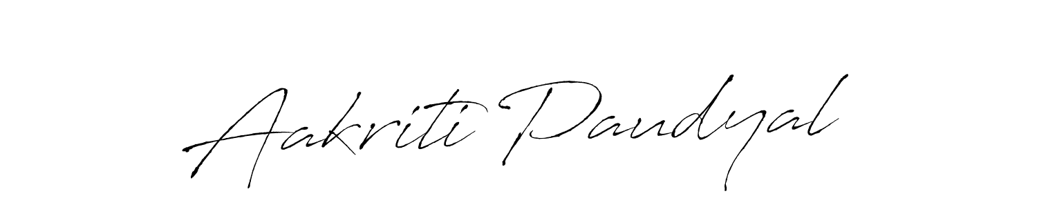 The best way (Antro_Vectra) to make a short signature is to pick only two or three words in your name. The name Aakriti Paudyal include a total of six letters. For converting this name. Aakriti Paudyal signature style 6 images and pictures png