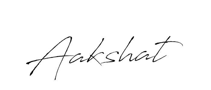 Make a beautiful signature design for name Aakshat. With this signature (Antro_Vectra) style, you can create a handwritten signature for free. Aakshat signature style 6 images and pictures png