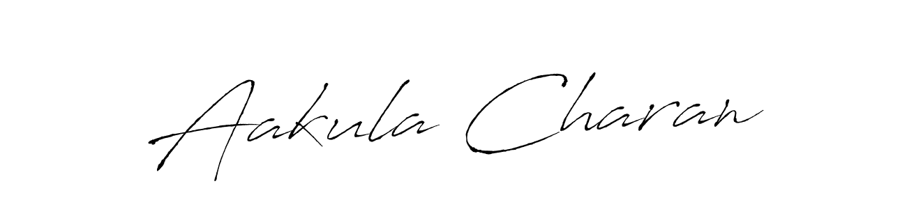 This is the best signature style for the Aakula Charan name. Also you like these signature font (Antro_Vectra). Mix name signature. Aakula Charan signature style 6 images and pictures png
