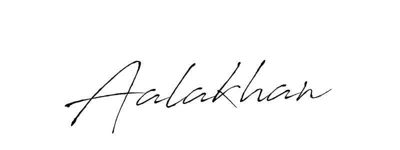 Aalakhan stylish signature style. Best Handwritten Sign (Antro_Vectra) for my name. Handwritten Signature Collection Ideas for my name Aalakhan. Aalakhan signature style 6 images and pictures png