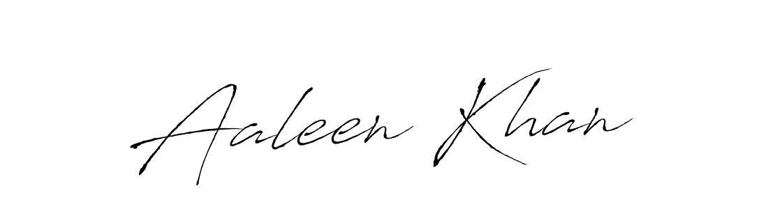 Create a beautiful signature design for name Aaleen Khan. With this signature (Antro_Vectra) fonts, you can make a handwritten signature for free. Aaleen Khan signature style 6 images and pictures png