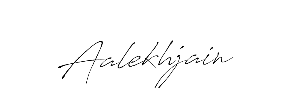 The best way (Antro_Vectra) to make a short signature is to pick only two or three words in your name. The name Aalekhjain include a total of six letters. For converting this name. Aalekhjain signature style 6 images and pictures png