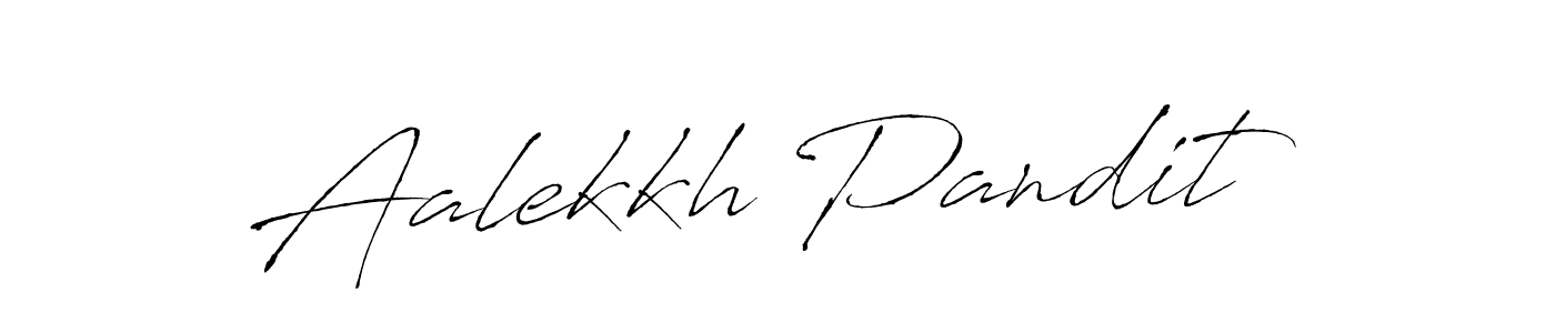 It looks lik you need a new signature style for name Aalekkh Pandit. Design unique handwritten (Antro_Vectra) signature with our free signature maker in just a few clicks. Aalekkh Pandit signature style 6 images and pictures png