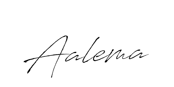 Make a beautiful signature design for name Aalema. With this signature (Antro_Vectra) style, you can create a handwritten signature for free. Aalema signature style 6 images and pictures png