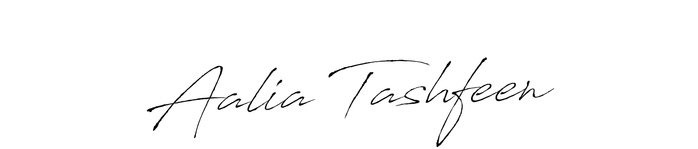 Use a signature maker to create a handwritten signature online. With this signature software, you can design (Antro_Vectra) your own signature for name Aalia Tashfeen. Aalia Tashfeen signature style 6 images and pictures png