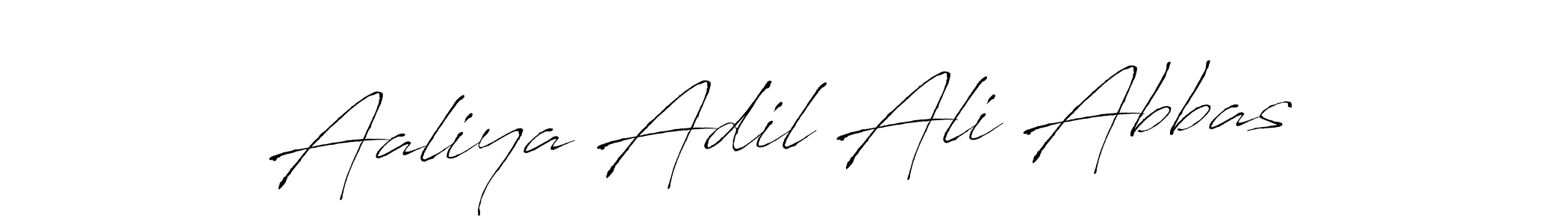 Make a beautiful signature design for name Aaliya Adil Ali Abbas. Use this online signature maker to create a handwritten signature for free. Aaliya Adil Ali Abbas signature style 6 images and pictures png