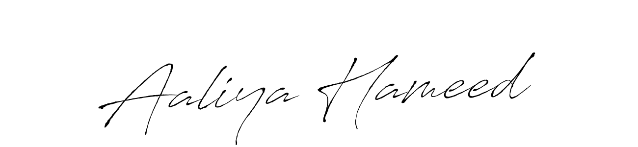 Make a beautiful signature design for name Aaliya Hameed. Use this online signature maker to create a handwritten signature for free. Aaliya Hameed signature style 6 images and pictures png