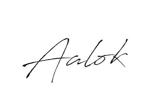 How to make Aalok signature? Antro_Vectra is a professional autograph style. Create handwritten signature for Aalok name. Aalok signature style 6 images and pictures png