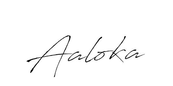 Make a beautiful signature design for name Aaloka. Use this online signature maker to create a handwritten signature for free. Aaloka signature style 6 images and pictures png