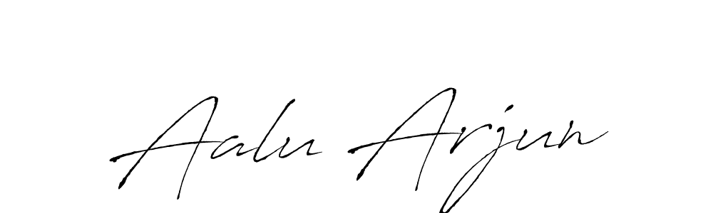 Similarly Antro_Vectra is the best handwritten signature design. Signature creator online .You can use it as an online autograph creator for name Aalu Arjun. Aalu Arjun signature style 6 images and pictures png