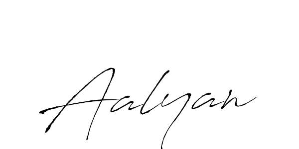 Create a beautiful signature design for name Aalyan. With this signature (Antro_Vectra) fonts, you can make a handwritten signature for free. Aalyan signature style 6 images and pictures png