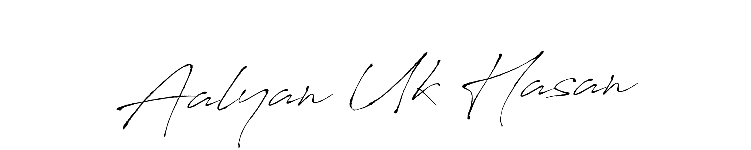It looks lik you need a new signature style for name Aalyan Uk Hasan. Design unique handwritten (Antro_Vectra) signature with our free signature maker in just a few clicks. Aalyan Uk Hasan signature style 6 images and pictures png