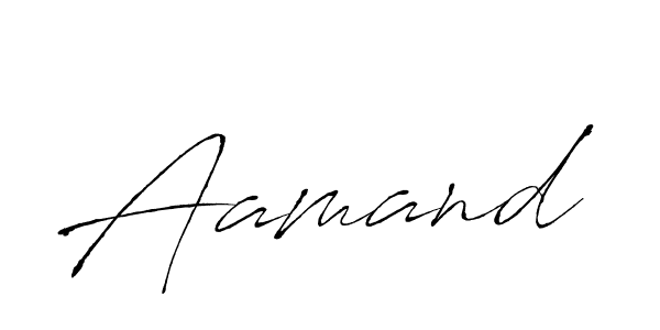 How to make Aamand name signature. Use Antro_Vectra style for creating short signs online. This is the latest handwritten sign. Aamand signature style 6 images and pictures png