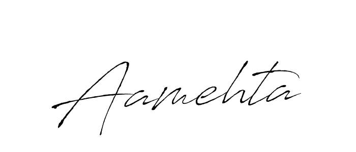 Create a beautiful signature design for name Aamehta. With this signature (Antro_Vectra) fonts, you can make a handwritten signature for free. Aamehta signature style 6 images and pictures png