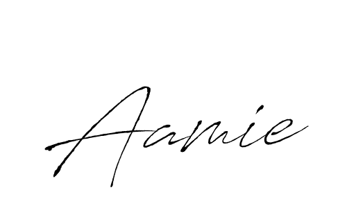 How to make Aamie name signature. Use Antro_Vectra style for creating short signs online. This is the latest handwritten sign. Aamie signature style 6 images and pictures png