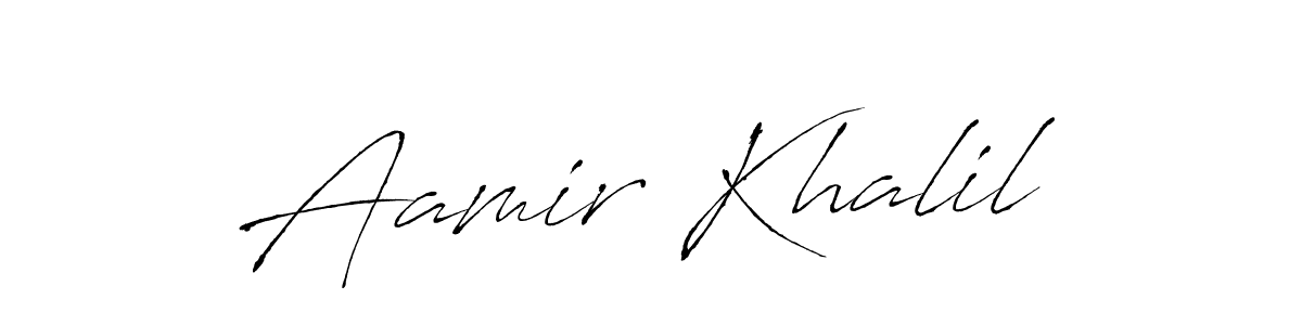 Also You can easily find your signature by using the search form. We will create Aamir Khalil name handwritten signature images for you free of cost using Antro_Vectra sign style. Aamir Khalil signature style 6 images and pictures png