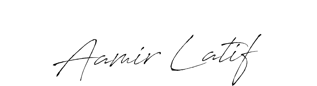 Also we have Aamir Latif name is the best signature style. Create professional handwritten signature collection using Antro_Vectra autograph style. Aamir Latif signature style 6 images and pictures png