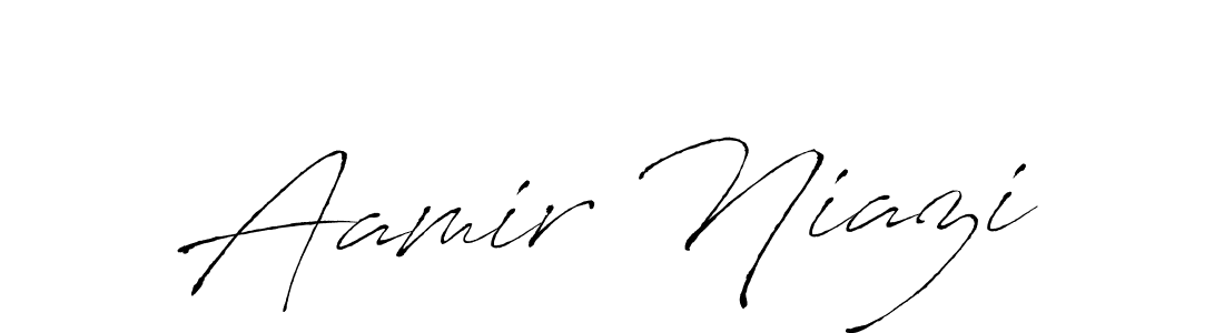 Also You can easily find your signature by using the search form. We will create Aamir Niazi name handwritten signature images for you free of cost using Antro_Vectra sign style. Aamir Niazi signature style 6 images and pictures png