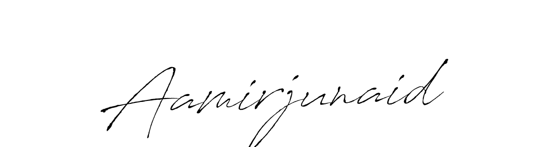 if you are searching for the best signature style for your name Aamirjunaid. so please give up your signature search. here we have designed multiple signature styles  using Antro_Vectra. Aamirjunaid signature style 6 images and pictures png