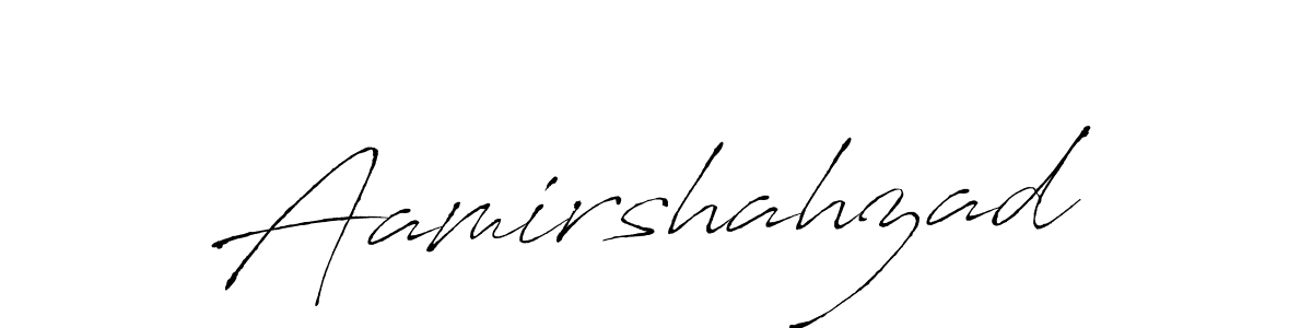 The best way (Antro_Vectra) to make a short signature is to pick only two or three words in your name. The name Aamirshahzad include a total of six letters. For converting this name. Aamirshahzad signature style 6 images and pictures png