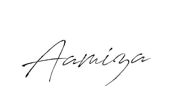 How to make Aamiza name signature. Use Antro_Vectra style for creating short signs online. This is the latest handwritten sign. Aamiza signature style 6 images and pictures png
