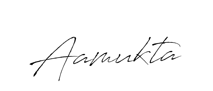 Aamukta stylish signature style. Best Handwritten Sign (Antro_Vectra) for my name. Handwritten Signature Collection Ideas for my name Aamukta. Aamukta signature style 6 images and pictures png