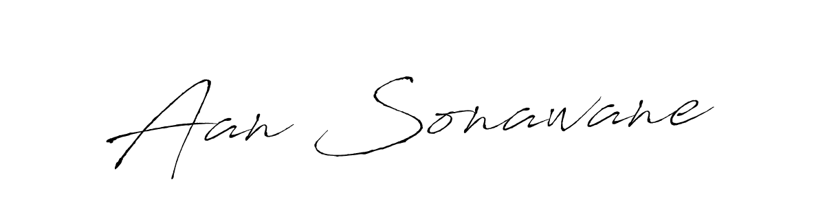 Also You can easily find your signature by using the search form. We will create Aan Sonawane name handwritten signature images for you free of cost using Antro_Vectra sign style. Aan Sonawane signature style 6 images and pictures png