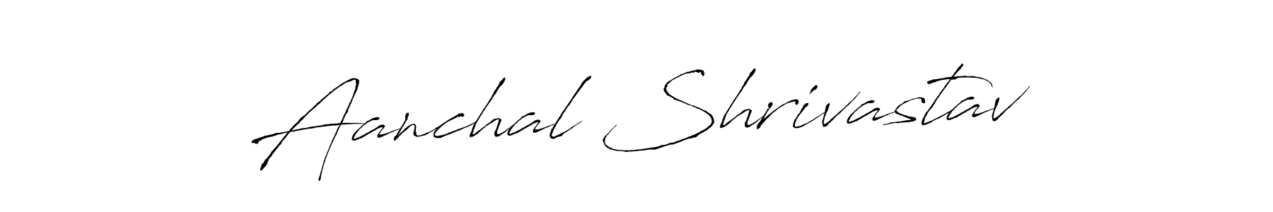 This is the best signature style for the Aanchal Shrivastav name. Also you like these signature font (Antro_Vectra). Mix name signature. Aanchal Shrivastav signature style 6 images and pictures png