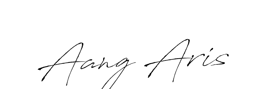 Aang Aris stylish signature style. Best Handwritten Sign (Antro_Vectra) for my name. Handwritten Signature Collection Ideas for my name Aang Aris. Aang Aris signature style 6 images and pictures png