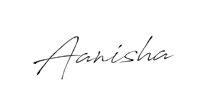 Use a signature maker to create a handwritten signature online. With this signature software, you can design (Antro_Vectra) your own signature for name Aanisha. Aanisha signature style 6 images and pictures png