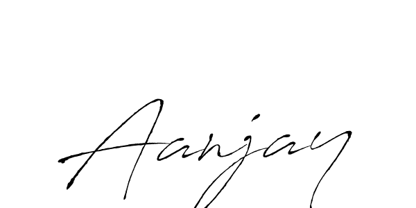 Create a beautiful signature design for name Aanjay. With this signature (Antro_Vectra) fonts, you can make a handwritten signature for free. Aanjay signature style 6 images and pictures png