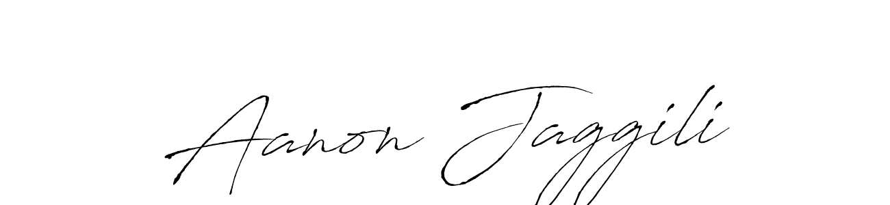 Use a signature maker to create a handwritten signature online. With this signature software, you can design (Antro_Vectra) your own signature for name Aanon Jaggili. Aanon Jaggili signature style 6 images and pictures png