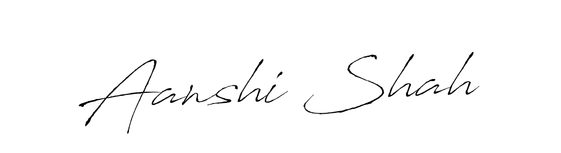 Use a signature maker to create a handwritten signature online. With this signature software, you can design (Antro_Vectra) your own signature for name Aanshi Shah. Aanshi Shah signature style 6 images and pictures png