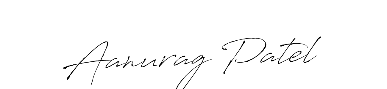 Make a beautiful signature design for name Aanurag Patel. Use this online signature maker to create a handwritten signature for free. Aanurag Patel signature style 6 images and pictures png