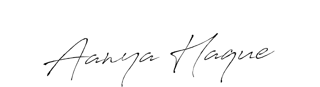 Also You can easily find your signature by using the search form. We will create Aanya Haque name handwritten signature images for you free of cost using Antro_Vectra sign style. Aanya Haque signature style 6 images and pictures png