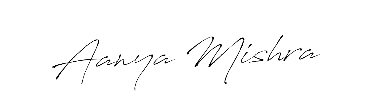 Also You can easily find your signature by using the search form. We will create Aanya Mishra name handwritten signature images for you free of cost using Antro_Vectra sign style. Aanya Mishra signature style 6 images and pictures png