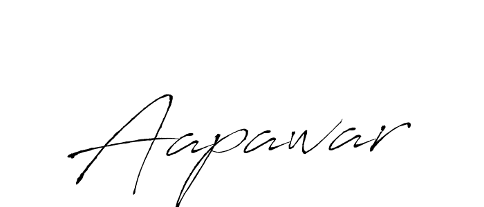 How to make Aapawar name signature. Use Antro_Vectra style for creating short signs online. This is the latest handwritten sign. Aapawar signature style 6 images and pictures png