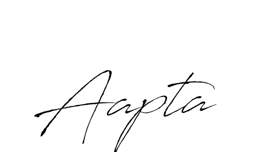 if you are searching for the best signature style for your name Aapta. so please give up your signature search. here we have designed multiple signature styles  using Antro_Vectra. Aapta signature style 6 images and pictures png