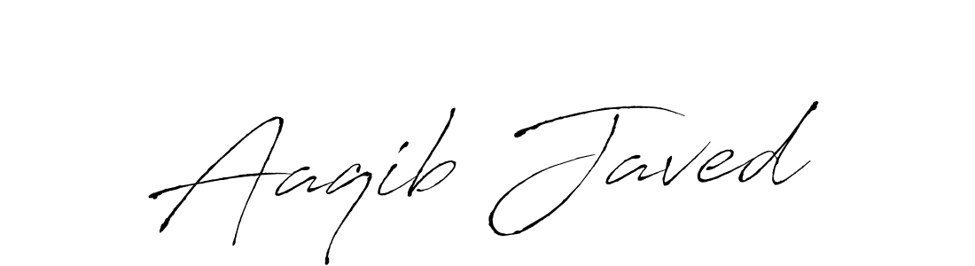 Use a signature maker to create a handwritten signature online. With this signature software, you can design (Antro_Vectra) your own signature for name Aaqib Javed. Aaqib Javed signature style 6 images and pictures png