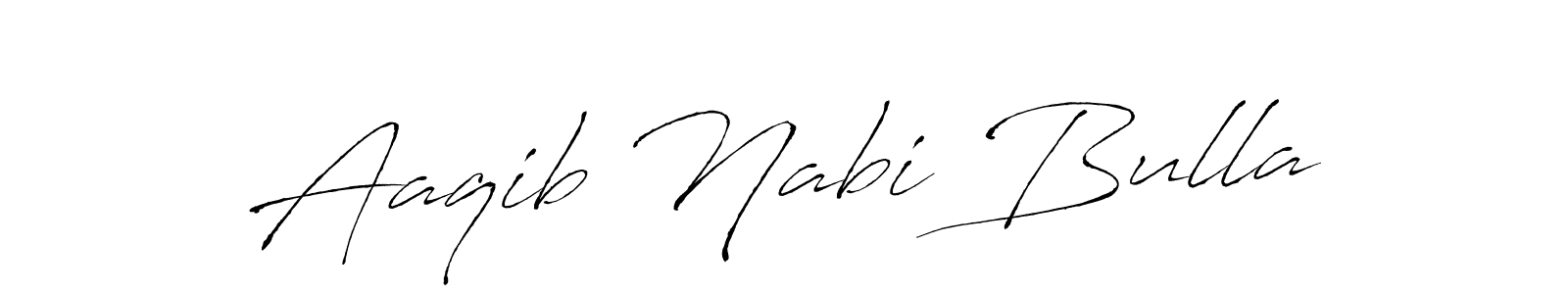 Also You can easily find your signature by using the search form. We will create Aaqib Nabi Bulla name handwritten signature images for you free of cost using Antro_Vectra sign style. Aaqib Nabi Bulla signature style 6 images and pictures png