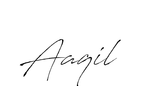 How to make Aaqil signature? Antro_Vectra is a professional autograph style. Create handwritten signature for Aaqil name. Aaqil signature style 6 images and pictures png